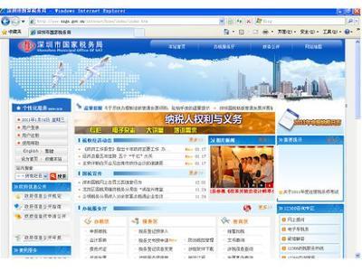 深圳国税网网站是什么
